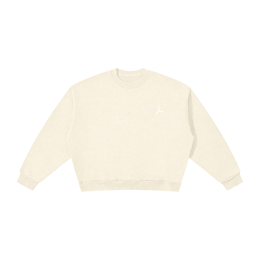 BOXY FLEECE CREWNECK