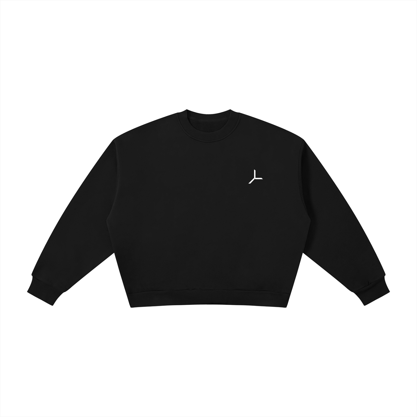 BOXY FLEECE CREWNECK