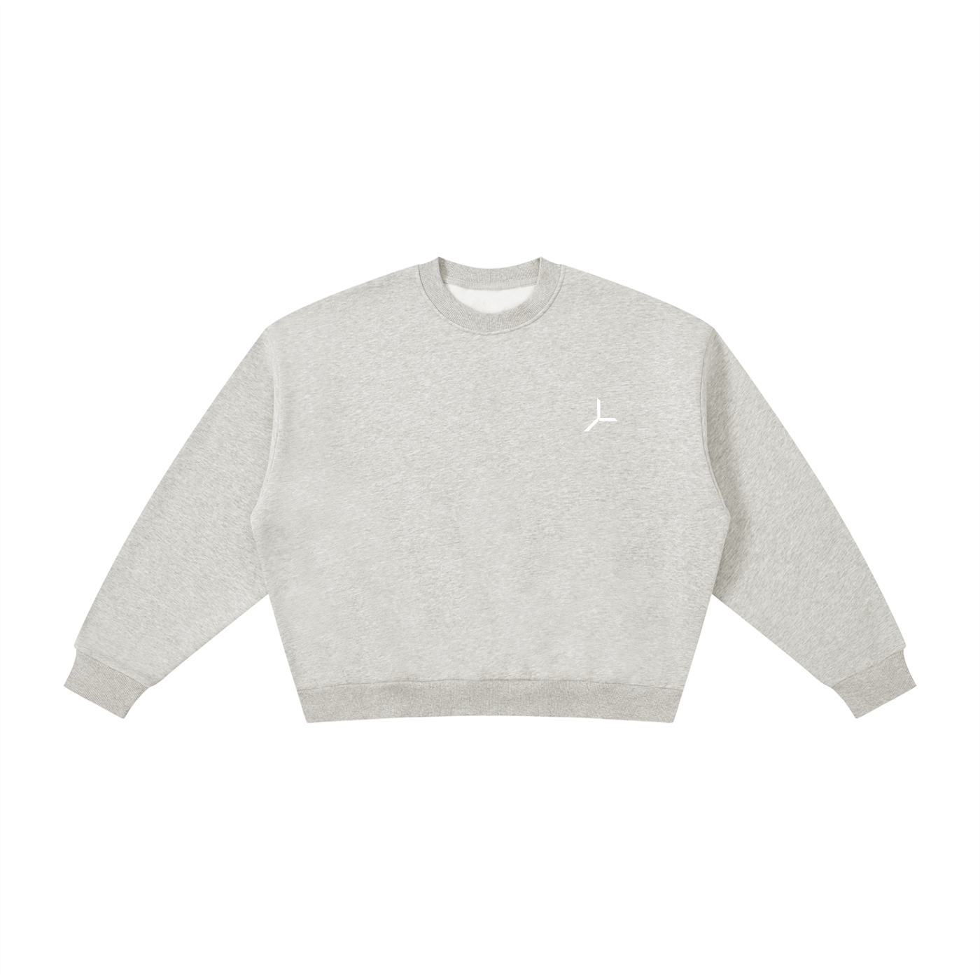 BOXY FLEECE CREWNECK