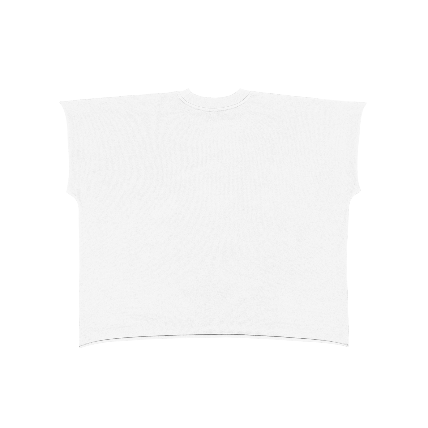 RAW EDGE BOXY TEE