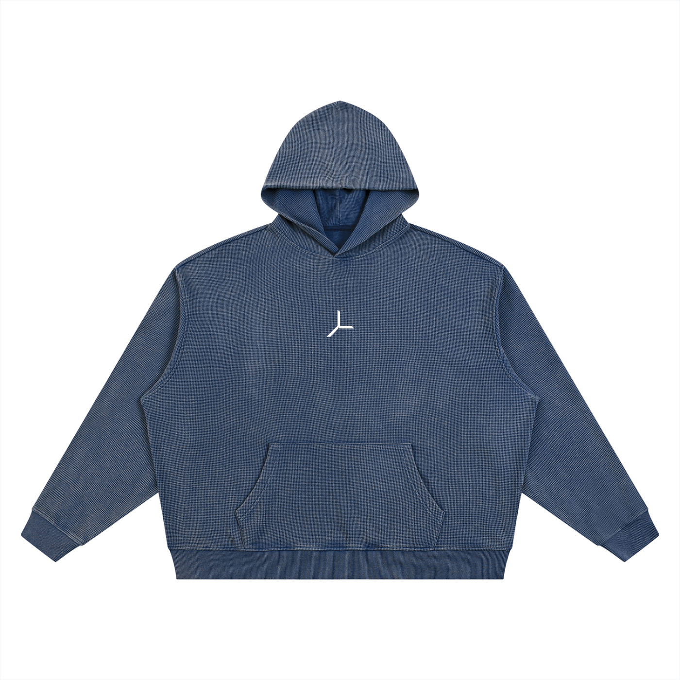 VINTAGE WASH WAFFLE HOODIE