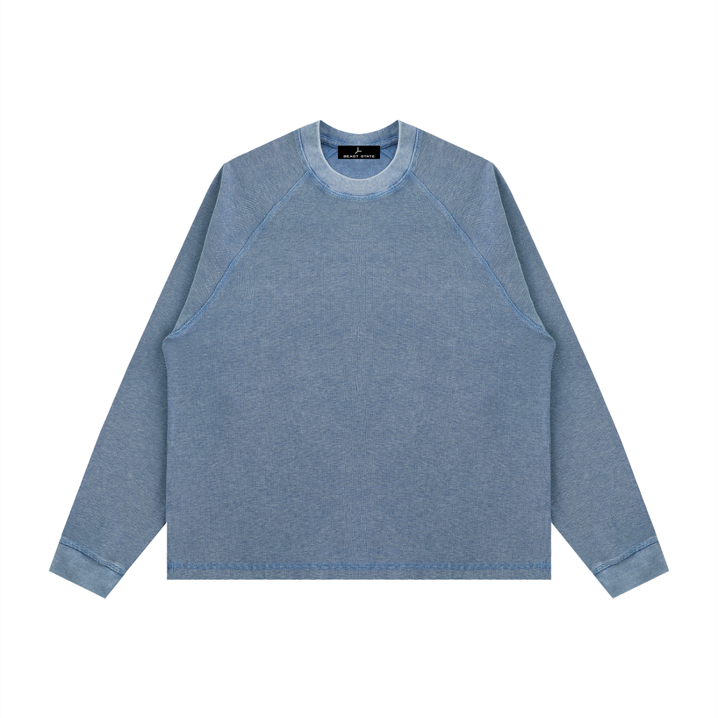 VINTAGE WASH WAFFLE TEE