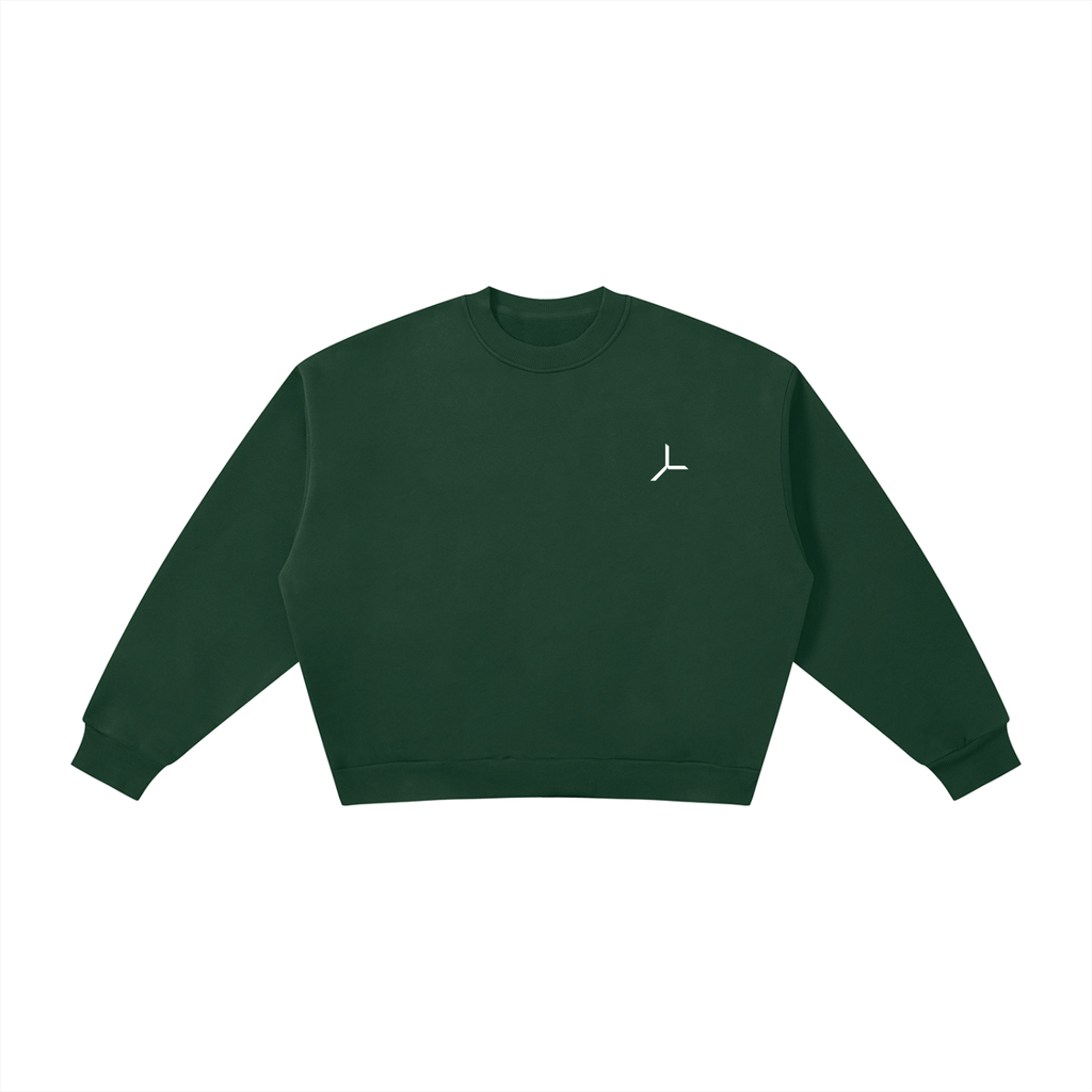 BOXY FLEECE CREWNECK