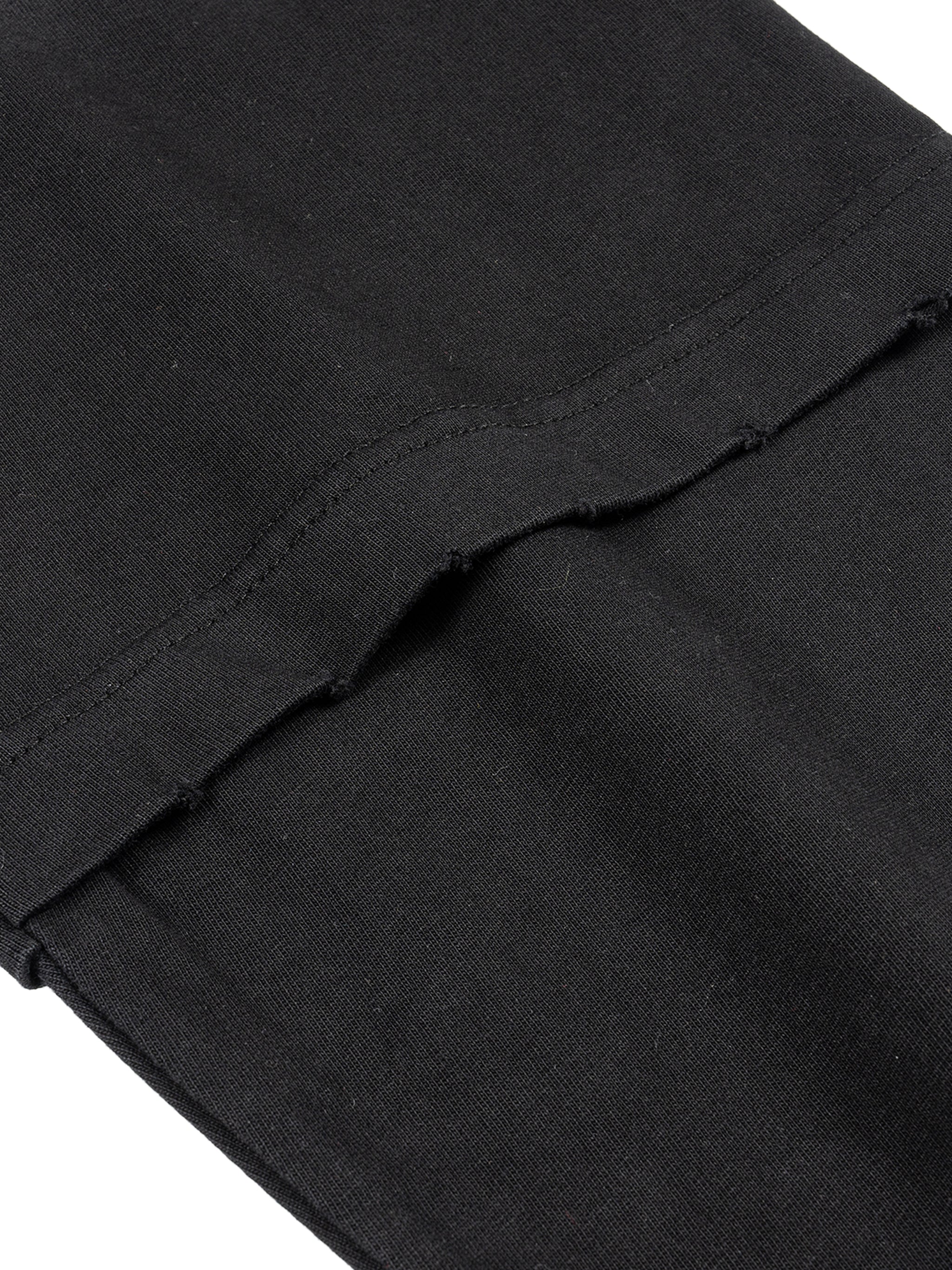 SUN FADE FRAYED LAYER TEE