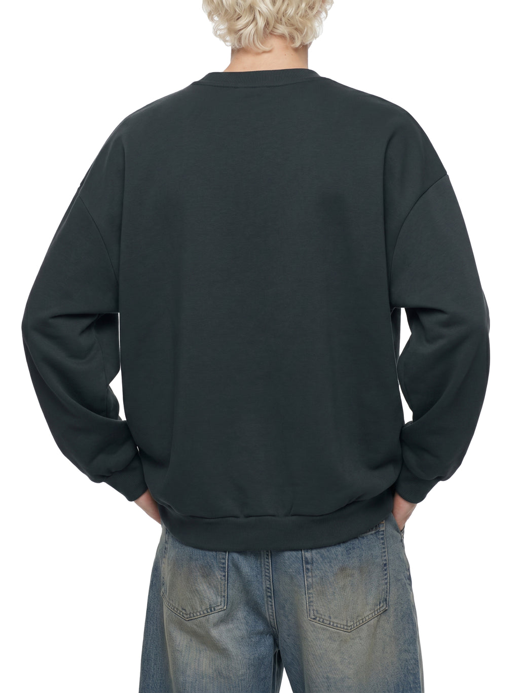 BOXY FLEECE CREWNECK